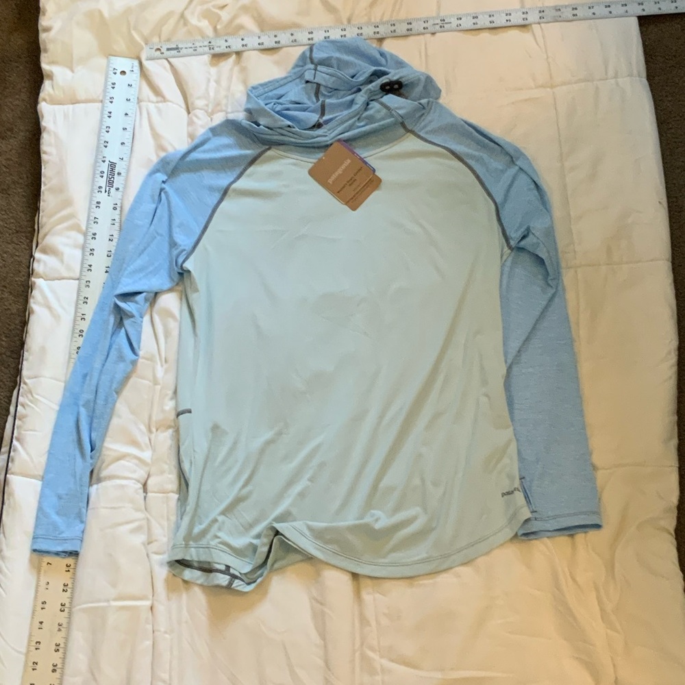Patagonia Light Blue Swim Coverup